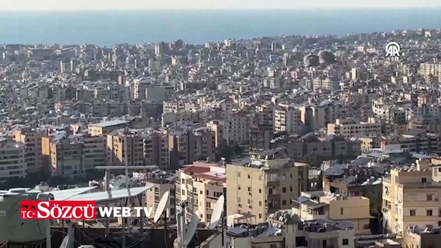 İsrail ordusu, Lübnan'ın başkenti Beyrut'a yoğun hava saldırıları düzenledi