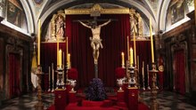 Besapíe del Cristo del Calvario