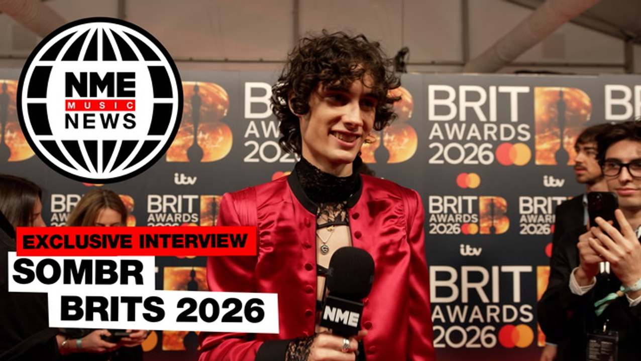 BRITs 2026: Sombr talks love for British artists and huge response to debut album