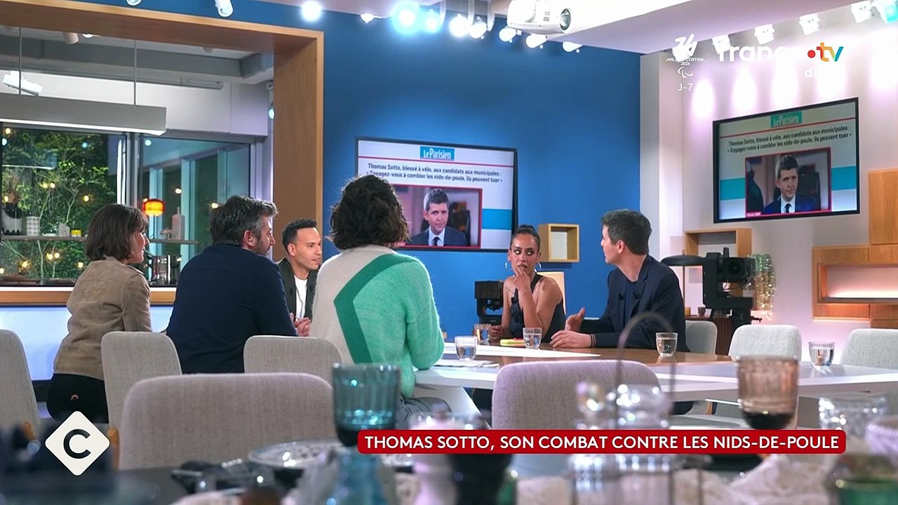 FEMME ACTUELLE - "Basta ! Ce n'est pas mon combat" : le coup de gueule de Thomas Sotto face aux récupérations politiques faites après son accident de vélo