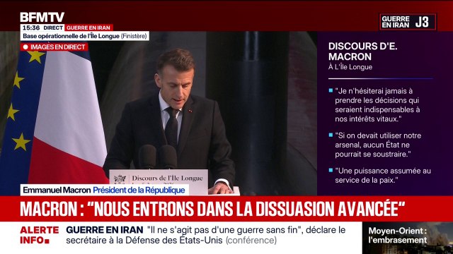 Dissuasion nucléaire avancée: Des pays européens participeront à des exercices conjoints avec la France , annonce Emmanuel Macron