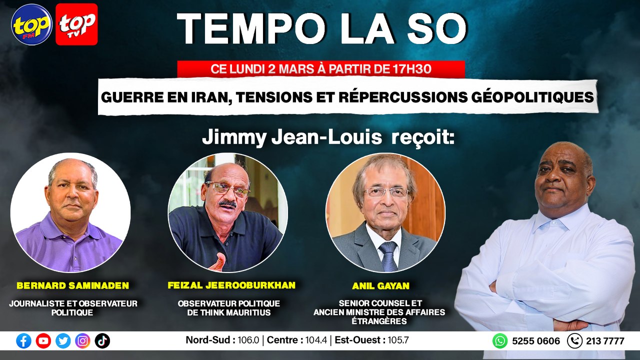 Tempo La So: Guerre en Iran, tensions et répercussions géopolitiques