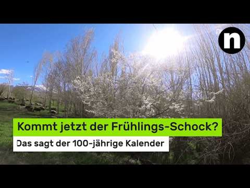 Hundertjähriger Kalender im März 2026: Kommt jetzt der Frühlings-Schock?