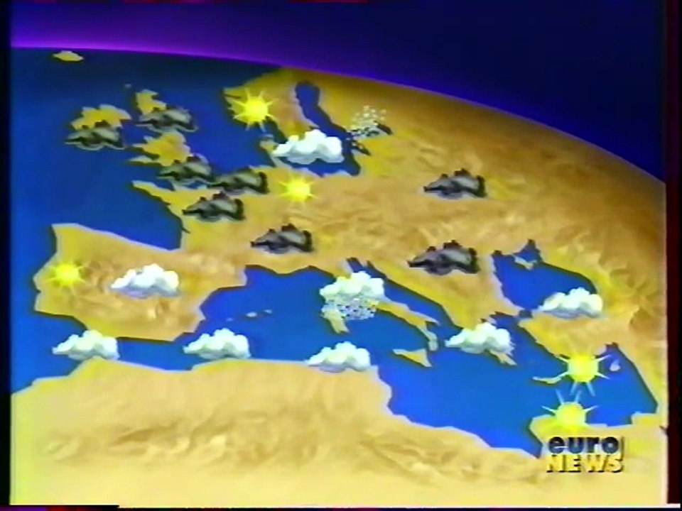 1997 JINGLE & METEO EURONEWS eutelsat