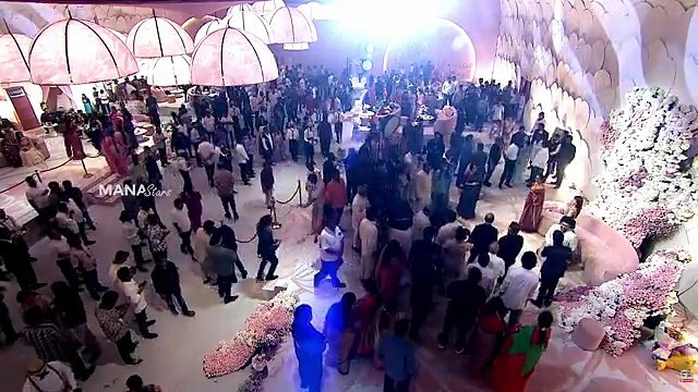 Natural Star Nani With Wife Visuals @ Allu Sirish & Nayanika Pre-Wedding Reception