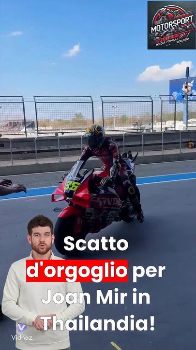 Mir, Honda da urlo a Buriram! 💪🏍️ #joanmir #honda #motogp