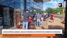 Buscan operario de depósito en un comercio de Posadas