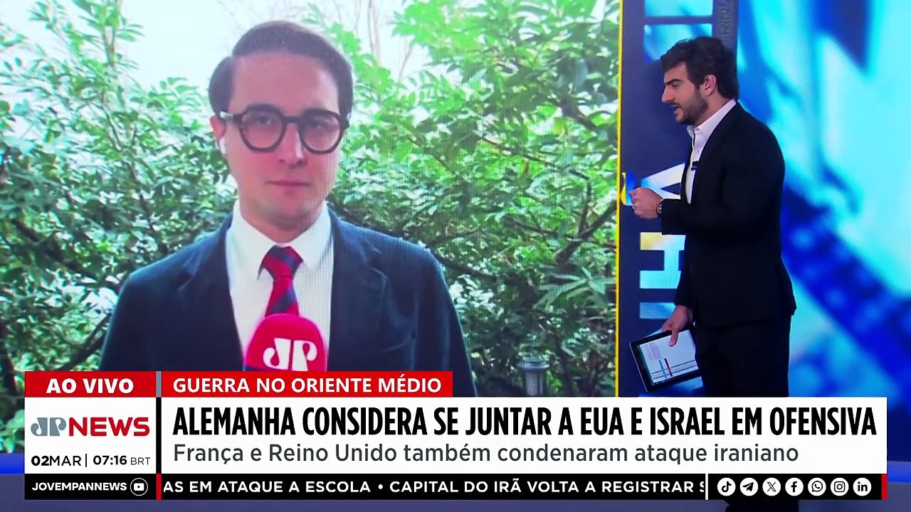 EUA ATACA IRÃ / GUERRA NO ORIENTE MÉDIO | JORNAL DA MANHÃ - 2° EDIÇÃO  - 02/03/26