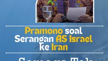 Pramono soal Serangan AS Israel ke Iran Semoga Tak Berlangsung Lama!