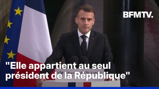 Dissuasion nucléaire: Emmanuel Macron assure qu' il n'y aura aucun partage de la décision ultime