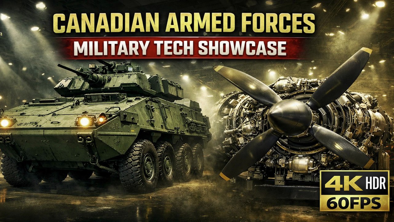 ⚔️ Canadian Armed Forces Military Tech Showcase | Canadian International AutoShow 2026