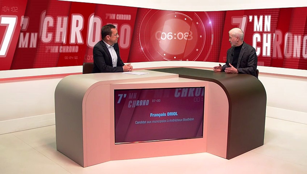 7 Minutes Chrono - Municipales 2026 : François Driol