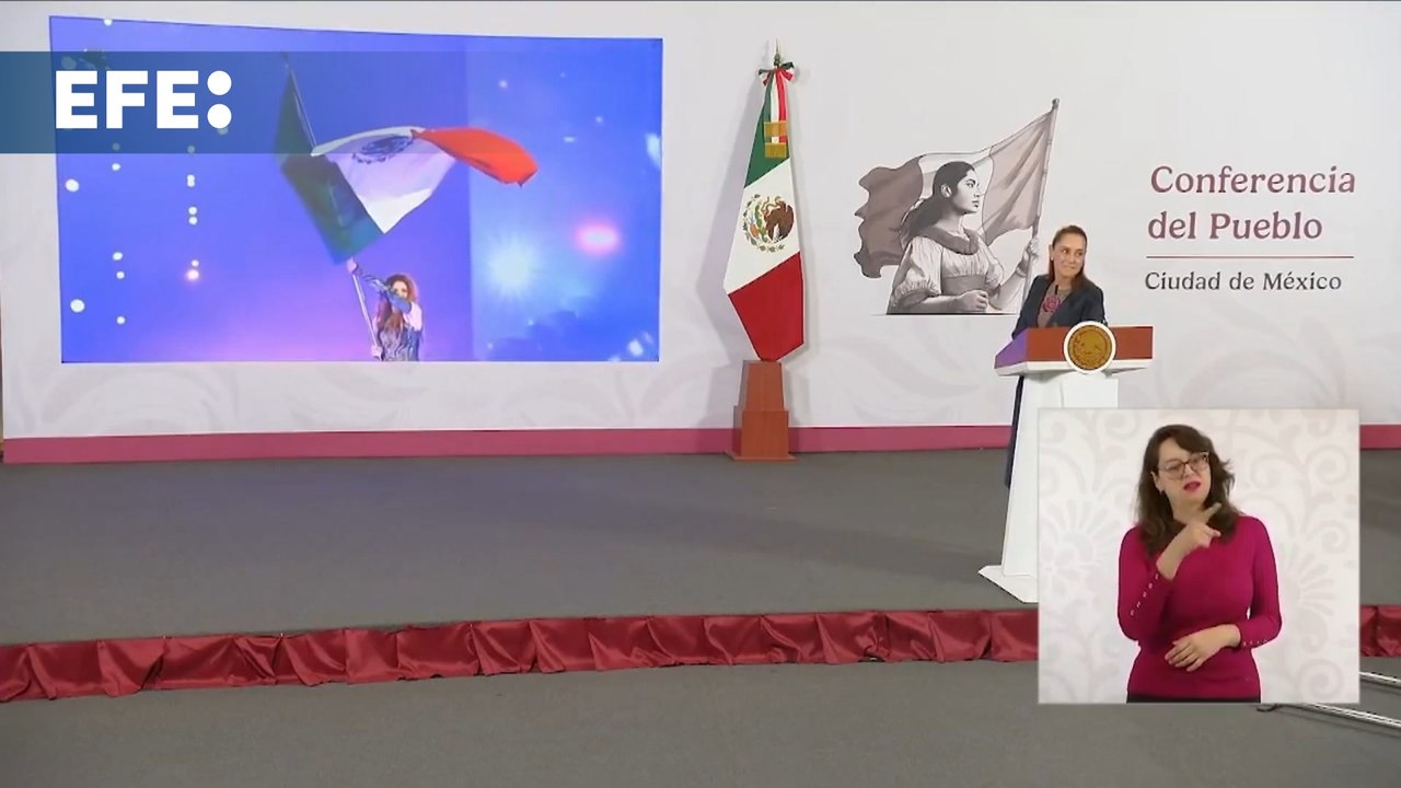 Sheinbaum agradece a Shakira por concierto gratuito en el Zócalo de la Ciudad de México