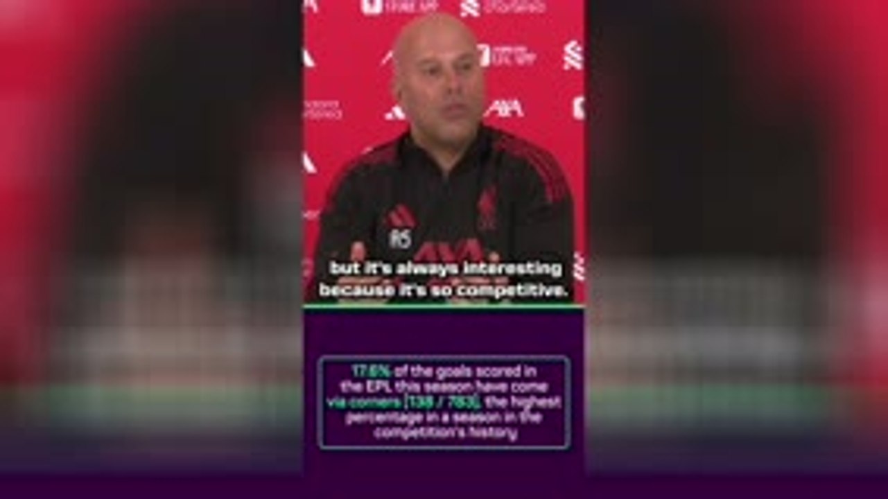 Slot slams Premier League football