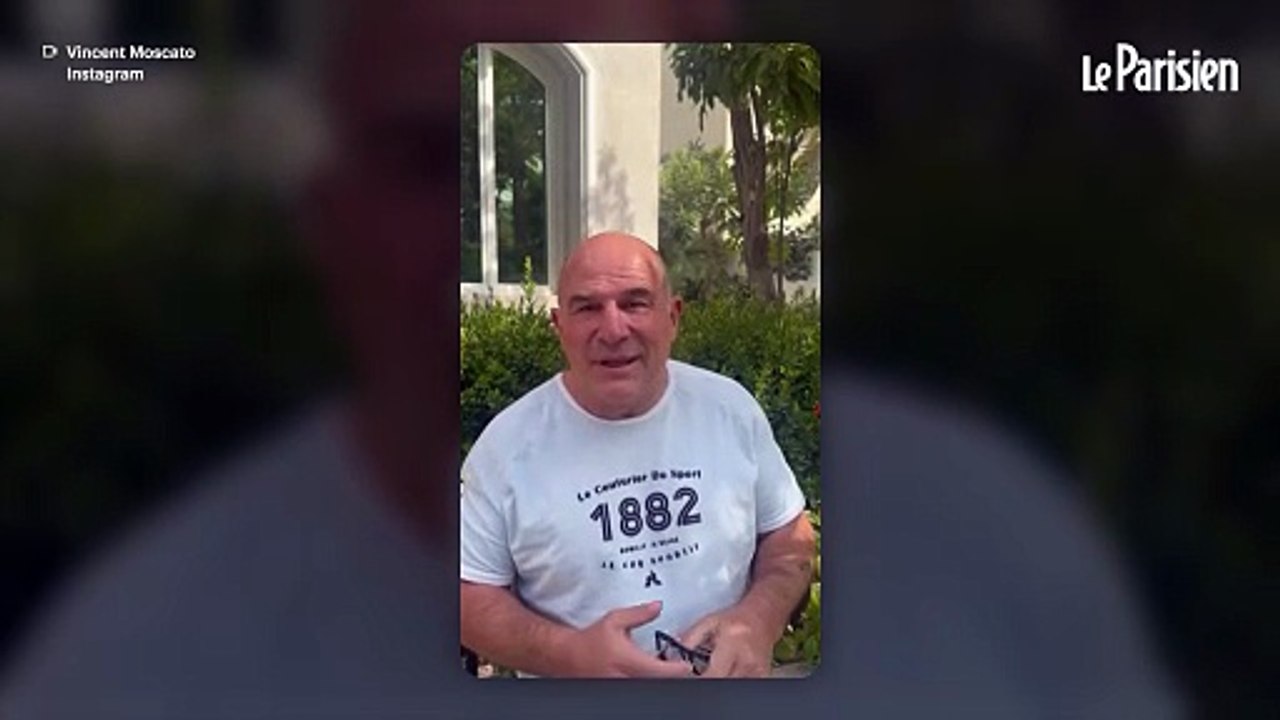 Bloqué à Dubaï, l’animateur Vincent Moscato s’attaque aux influenceurs