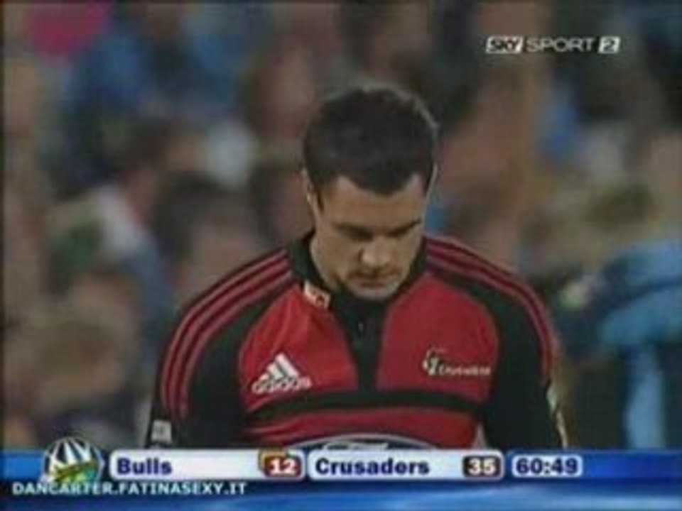 Dan Carter Crusaders Bulls 23 Febbraio 08