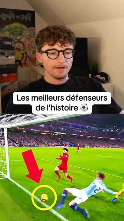 Les meilleurs défenseurs de l’histoire ⚽️#foot #football #top10 #classement