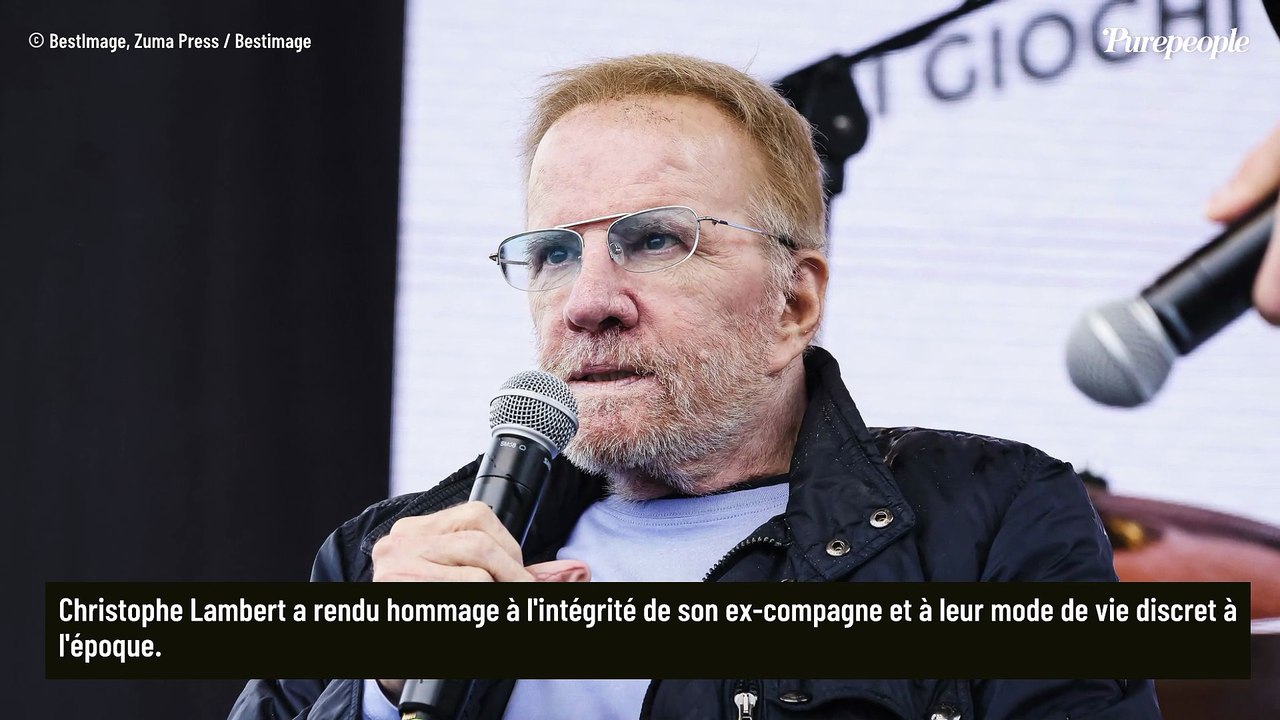 "Ca nous a pris sept ans pour nous en rendre compte" : Christophe Lambert évoque son histoire avec Sophie Marceau