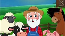 Old MacDonald Night Farm 🌙🐄 | Calm Bedtime Nursery Rhyme for Kids | E-I-E-I-O