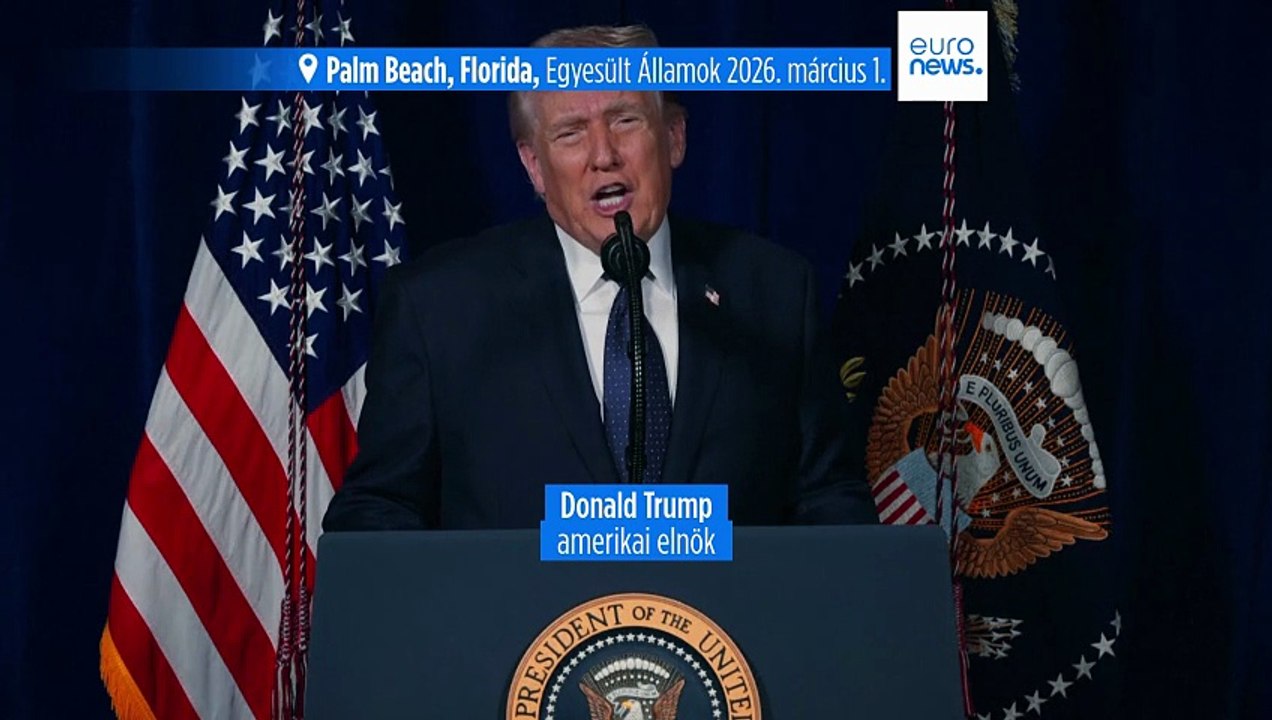 Eszkaláció: Trump szerint az iráni háború négy hétig is eltarthat