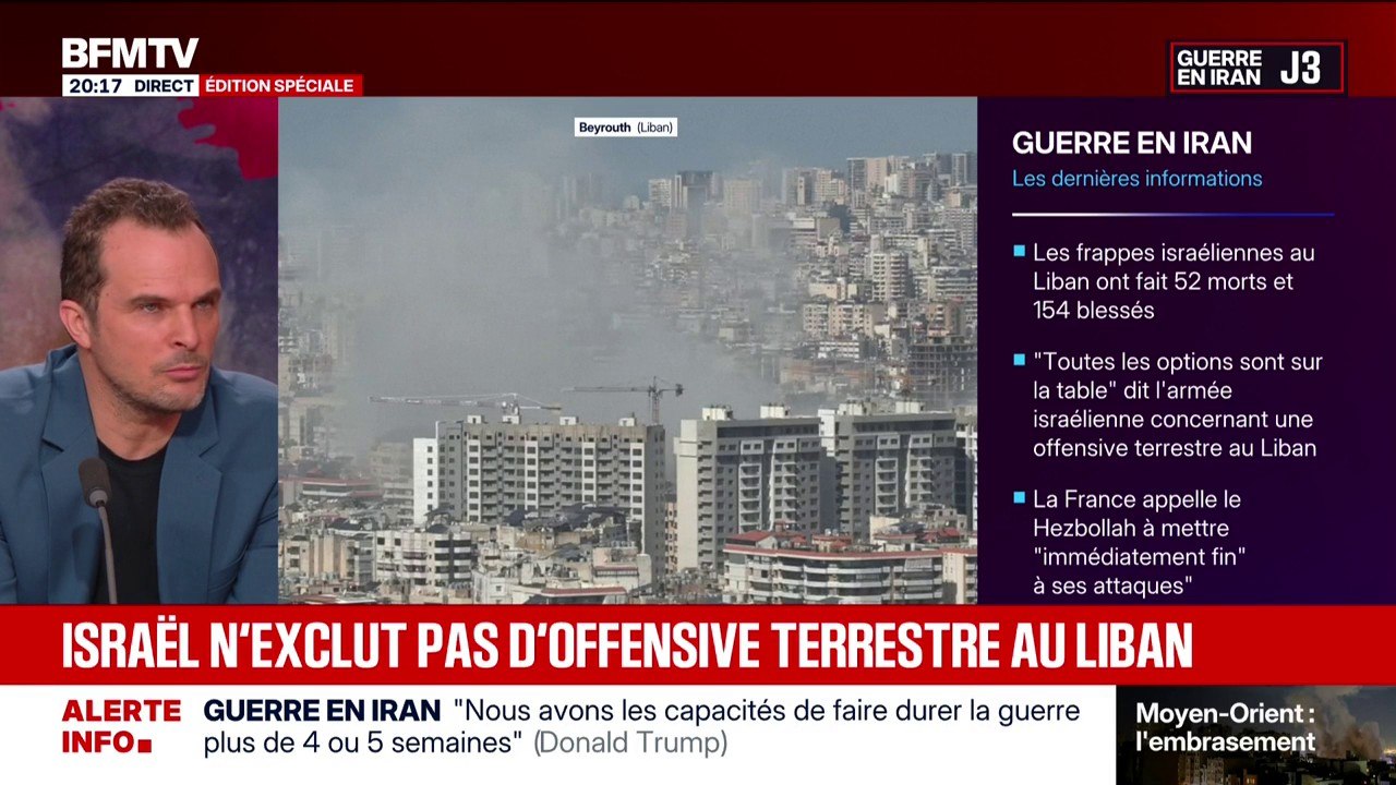 Après les frappes du Hezbollah en Israël, "il y a une mise au ban politique et idéologique du Hezbollah sur la scène politique libanaise", estime David Khalfa