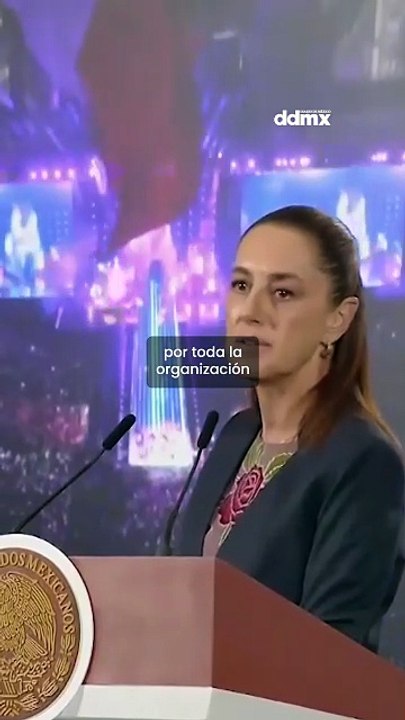 Sheinbaum agradece a Shakira por concierto gratuito en el Zócalo