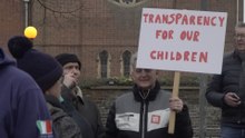Parents protest against school merger in Dover