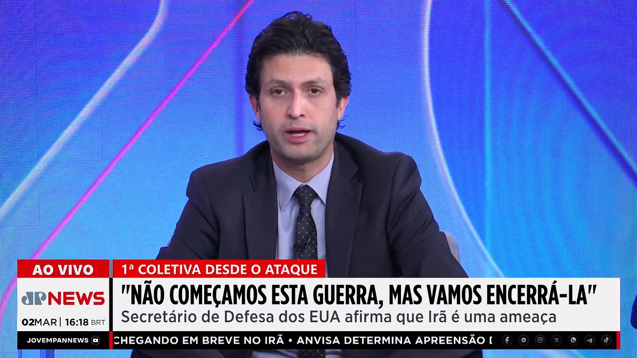 “Trump tem de 15 a 20 dias para resolver a guerra”, diz Ghani sobre conflito contra o Irã