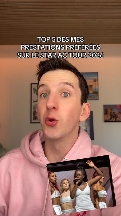 MES 5 PRESTATIONS PRÉFÉRÉES | STAR AC TOUR 2026 ⭐️