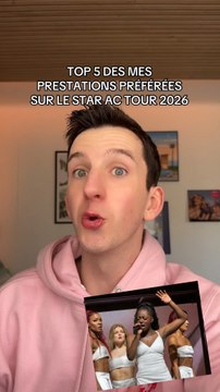 MES 5 PRESTATIONS PRÉFÉRÉES | STAR AC TOUR 2026 ⭐️