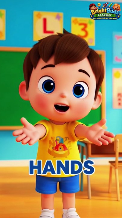 Learn Human Body Parts for Kids 👦🧒 | Fun Body Parts Song & Learning Video | Preschool & Kindergarten