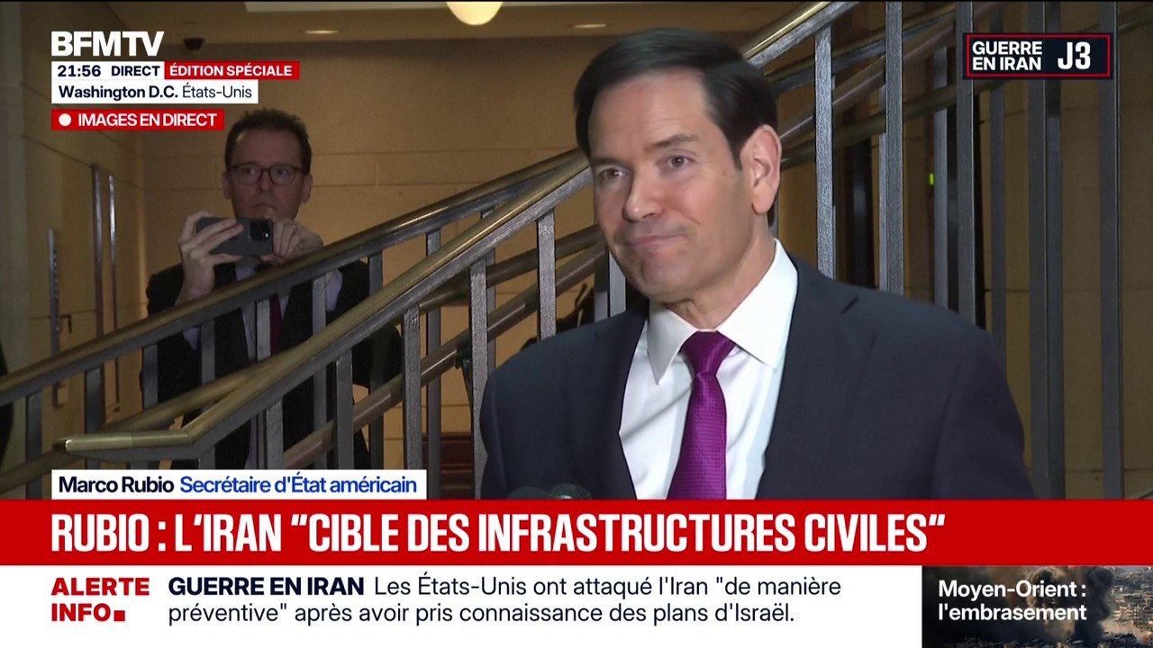 Guerre en Iran: "Les frappes les plus graves sont encore à venir de la part de l'armée américaine", assure Marco Rubio, secrétaire d'État américain