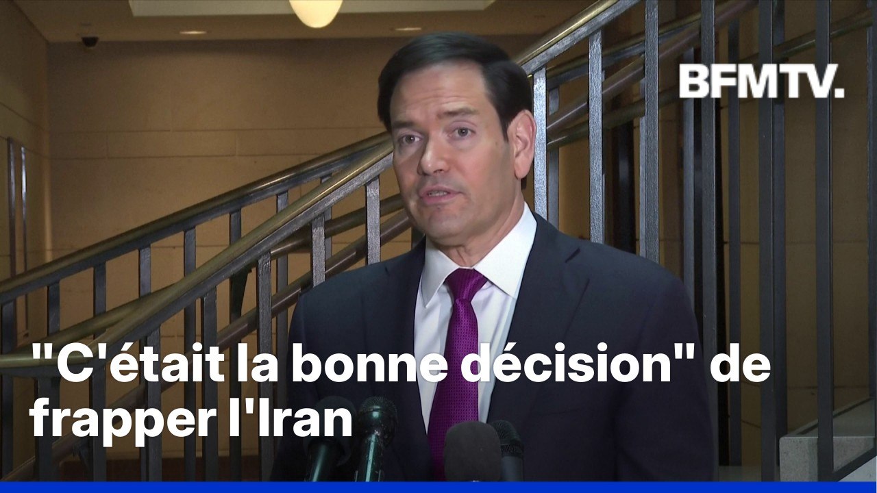 Guerre en Iran: le point presse de Marco Rubio, secrétaire d'État américain