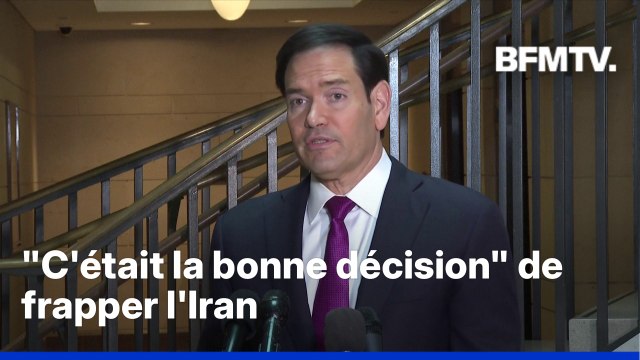 Guerre en Iran: le point presse de Marco Rubio, secrétaire d'État américain