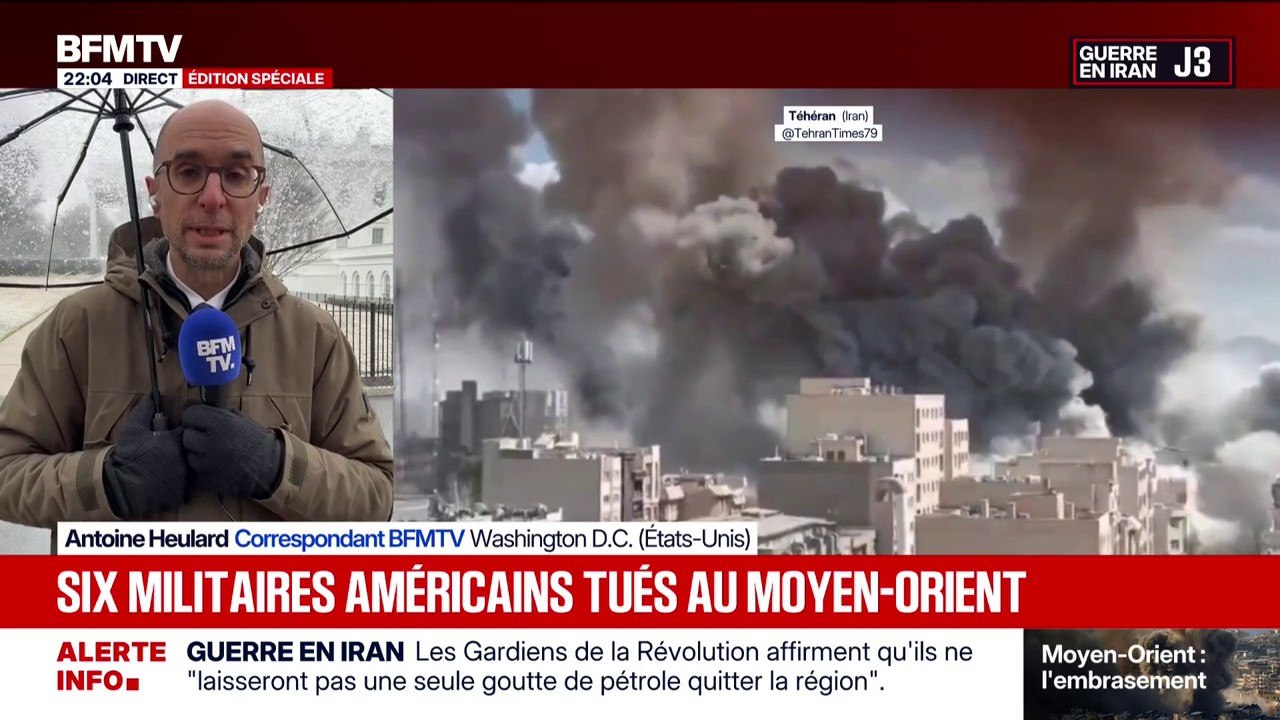 Guerre en Iran: six militaires américains ont été tués depuis le début des opérations