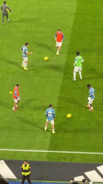 El primer calentamiento de Thiago Pitarch como titular en el Real Madrid
