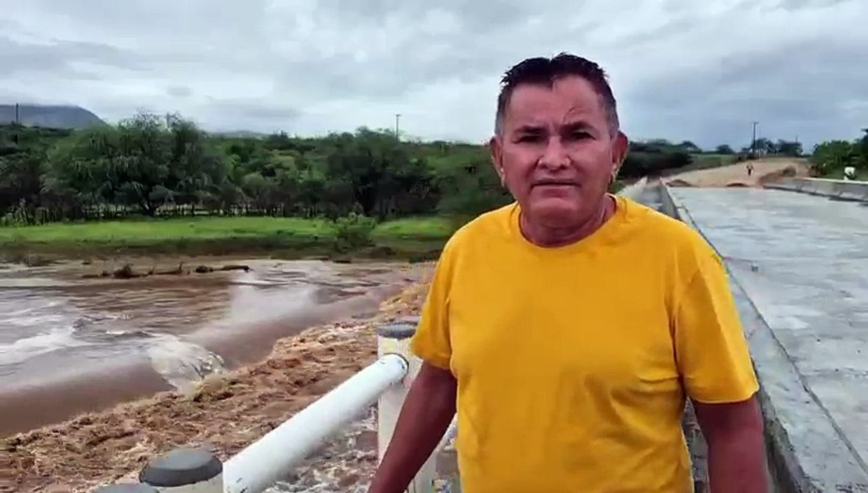 Ex-prefeito Rogério Campos destaca importância de nova ponte sobre o Rio Farinha, em Cacimba de Areia, e agradece ao governador João Azevêdo