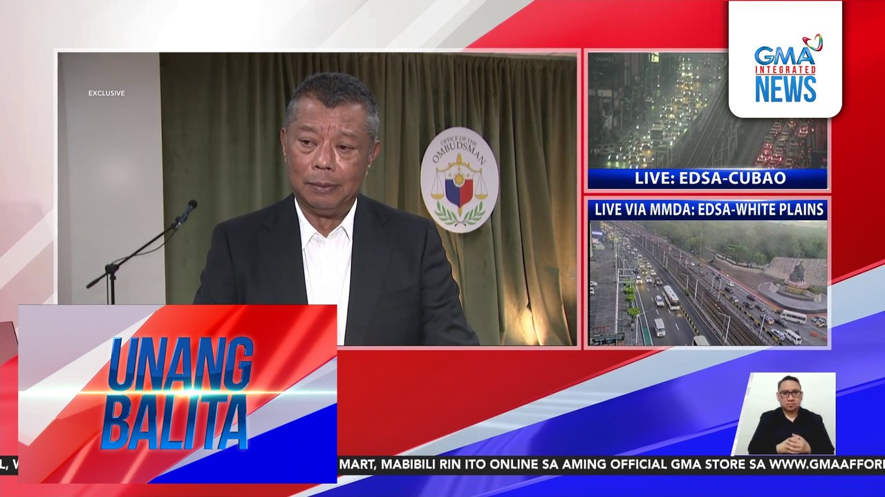 Ombudsman Remulla, inaming nakausap ang 2 tauhan ng ICC noong siya ang Justice Secretary para aniya sa proteksyon ng mga testigo | Unang Balita
