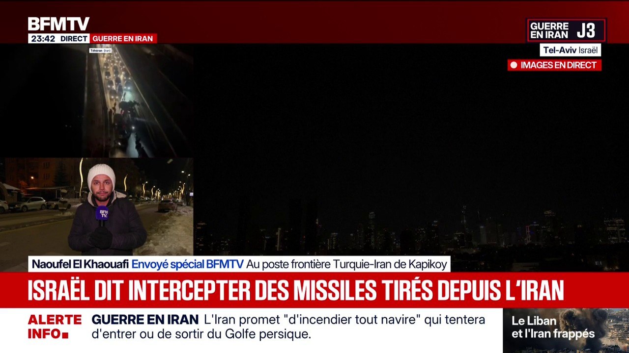 Des Iraniens, apeurés, se sont réfugiés en Turquie pour fuir les bombardements