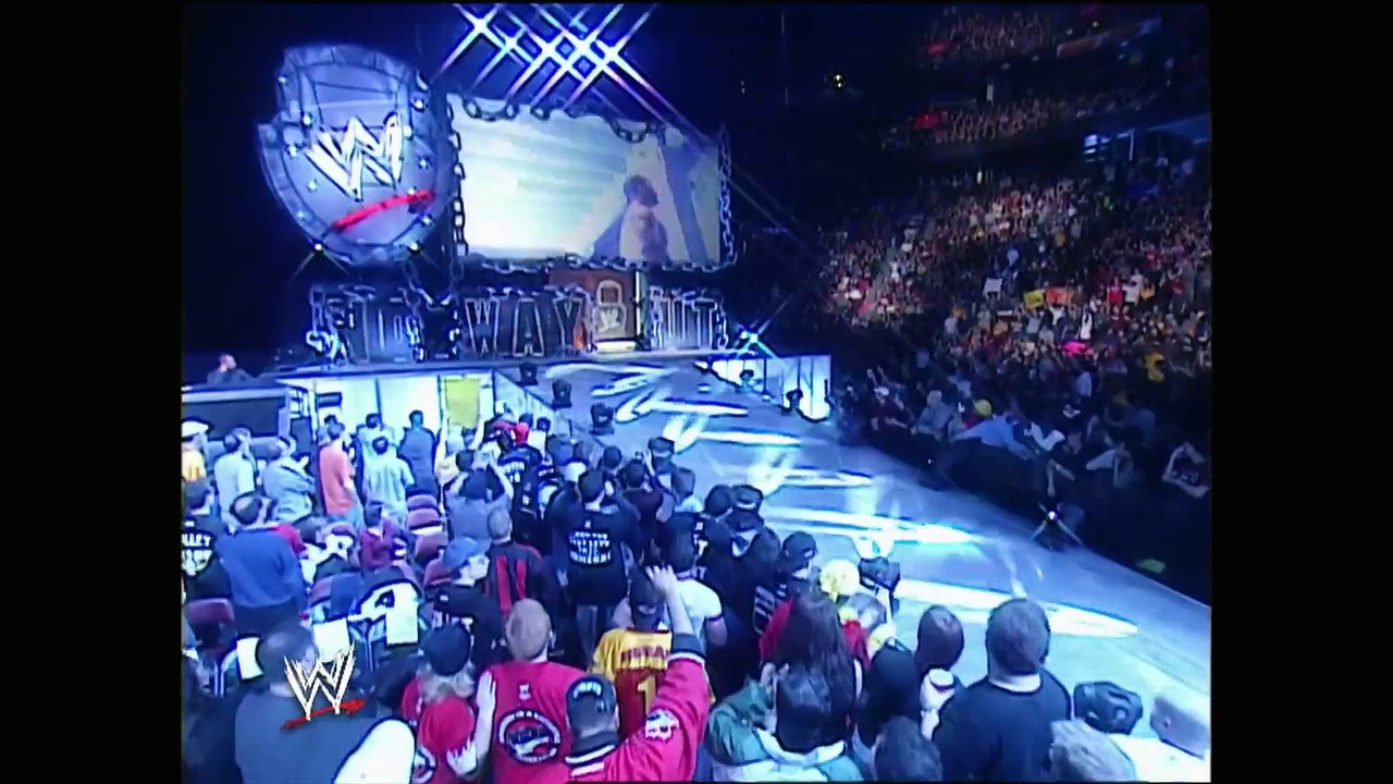 FULL MATCH Hulk Hogan vs. The Rock No Way Out 2003 (1)