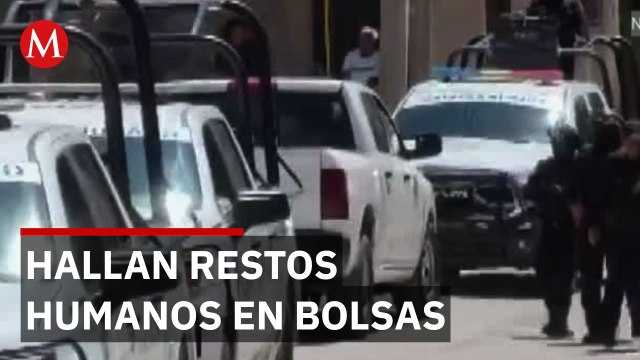 Hallan restos humanos en bolsas de plástico en Guerrero