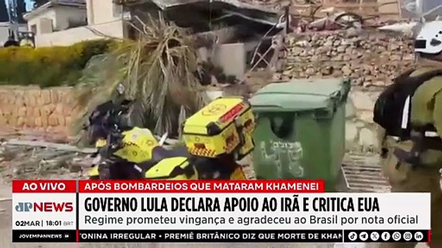 IRÃ AGRADECE LULA / PL DENUNCIA ACORDO PARA BARRAR CPMI DO MASTER | OS PINGOS NOS IS - 02/03/26