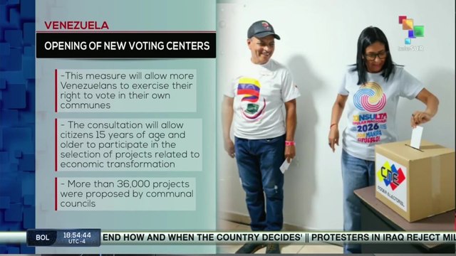 Venezuela | Opening of new voting centers