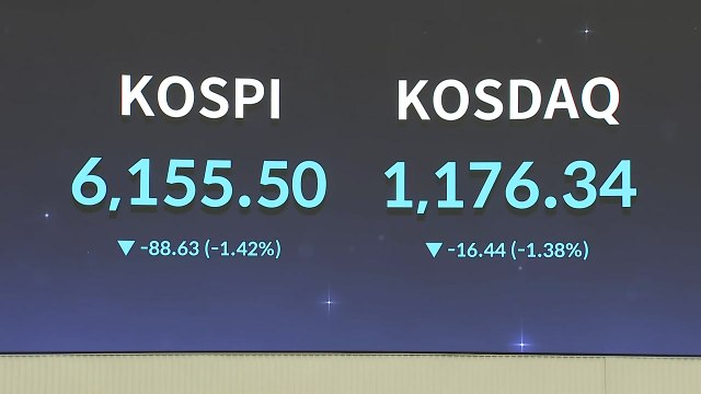사흘 휴장 뒤 문 연 코스피...이란 사태에 1.9% 하락 출발 / YTN