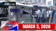 Unang Balita sa Unang Hirit: (Part 2) MARCH 3, 2026 [HD]