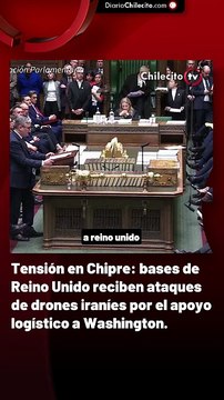 Tensión en Chipre: bases de Reino Unido reciben ataques de drones iraníes por el apoyo logístico a Washington.