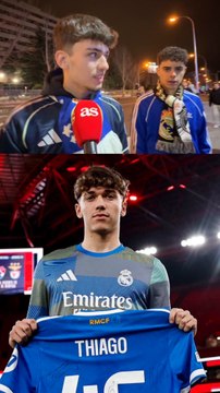 La afición del Real Madrid sobre Thiago Pitarch: Ha sido el mejor