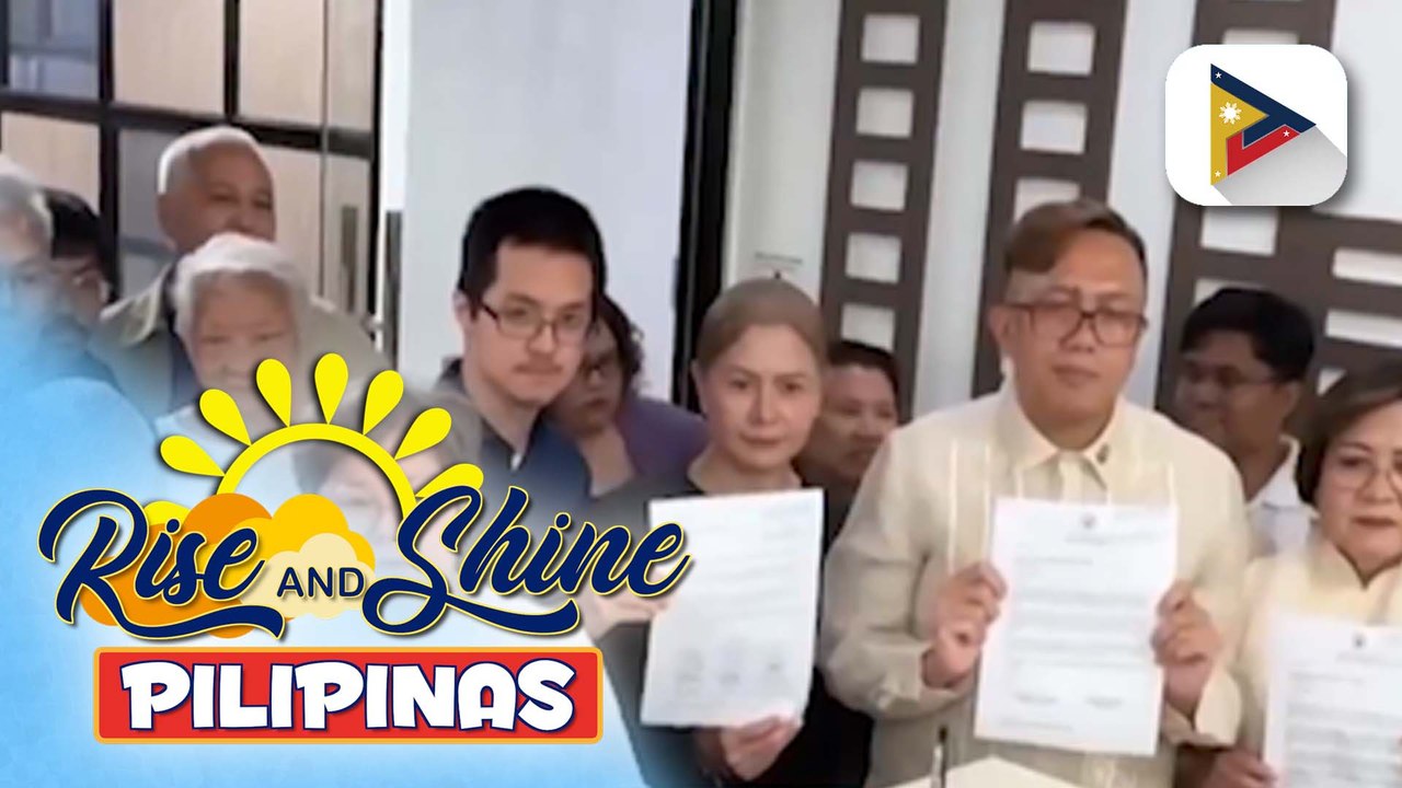 3rd at 4th impeachment complaint vs. VP Duterte, idineklarang ‘sufficient in form’ ng House Committee on Justice | ulat ni Vel Custodio
