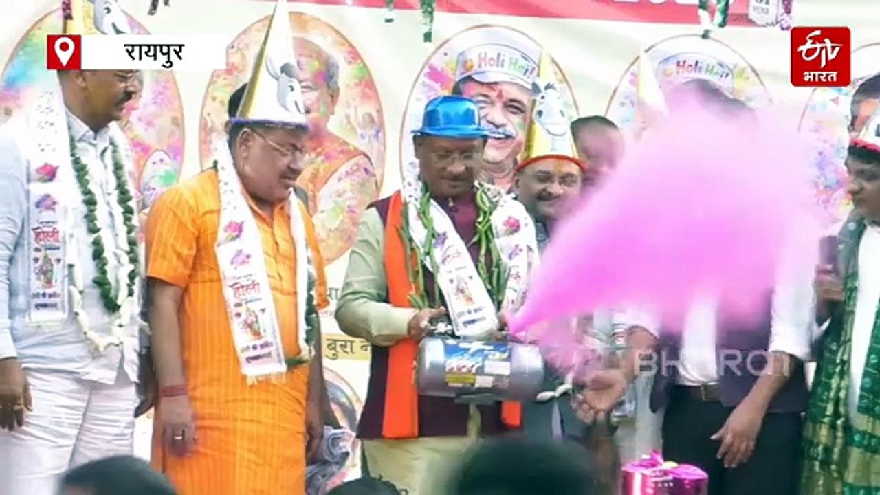 जब पत्रकारिता के आंगन में गूंजा सीएम का नगाड़ा: मुख्यमंत्री साय ने 'महामूर्ख सम्मेलन' में जमाया होली का रंग