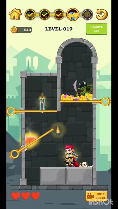 Hero Rescue Gameplay |Level 19| #gaming #trending #asmr #herorescuegameplay